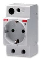 2CSM210000R0721 - ABB - 2CSM210000R0721 - Modular Socket, Schuko German Standard, 16 A, 250 Vac