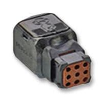D369-P99-NS0 - DEUTSCH - TE CONNECTIVITY - D369-P99-NS0 - Connector Housing, 369, Plug, 9 Ways, AS39029/EN3155 Crimp Socket Contacts