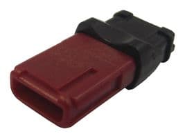 D369-R33-NS1 - DEUTSCH - TE CONNECTIVITY - D369-R33-NS1 - Rectangular Connector, 369, 3 Contacts, Receptacle, 2.54 mm, Crimp, 1 Row