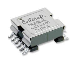 DA2032-ALD - COILCRAFT - DA2032-ALD - SMPS Transformer, For Linear Tech LT3750/51 Capacitor Charger Ctrl, Flyback, 3 A, 100kHz, 1.5 kV