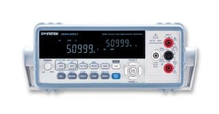 GDM-8341 - GW INSTEK - GDM-8341 - Bench Digital Multimeter, GDM-8000 Series, 50000 Count, True RMS, Auto, Manual Range, 1 kV, 10 A