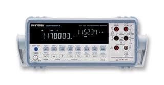 GDM-8261A - GW INSTEK - GDM-8261A - Bench Digital Multimeter, GDM-8000 Series, 1200000 Count, True RMS, Auto, Manual Range, 1 kV, 10 A