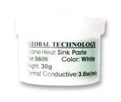 S606C - T GLOBAL - S606C - Thermal Compound Grease, Grey, Container, 30g
