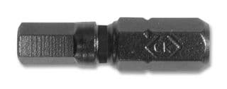 T4560 HEX25 - CK TOOLS - T4560 HEX25 - Hex Driver Bit, Screwdriver, Hex, 2.5mm, 25mm