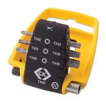 T4501 - CK TOOLS - T4501 - Bit Set, Screwdriver, Torx, 7 Piece