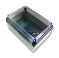 7TCA085410R0032 - ABB - FURSE - 7TCA085410R0032 - Enclosure, Protector, 112 x 123 x 200mm, Grey, Polycarbonate, IP66