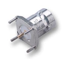 82_BNC-50-0-1/133_NE - HUBER+SUHNER - 82_BNC-50-0-1/133_NE - RF / Coaxial Connector, BNC Coaxial, Straight Jack, Through Hole Vertical, 50 ohm, Beryllium Copper
