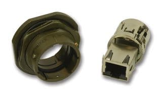 RJF71G - AMPHENOL SOCAPEX - RJF71G - In-Line Adapter, Adaptor, In-Line, RJ45, RJ45, RJF