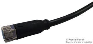 1-2273001-1 - TE CONNECTIVITY - 1-2273001-1 - Sensor Cable, AMP, M8 Receptacle, Free End, 3 Positions, 1.5 m, 4.9 ft