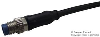 1-2273002-1 - TE CONNECTIVITY - 1-2273002-1 - Sensor Cable, AMP, M8 Plug, Free End, 4 Positions, 1.5 m, 4.9 ft
