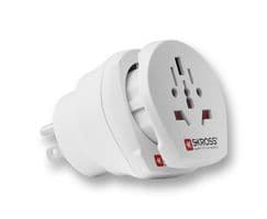 1.500204 - SKROSS - 1.500204 - Mains Adapter, Euro (Schuko), US
