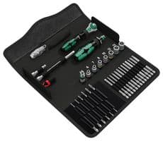 KRAFTFORM KOMPAKT M1 METAL - WERA - KRAFTFORM KOMPAKT M1 METAL - Screwdriving Tool Kit, Metal, 39 Piece