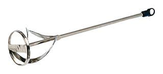 T1881 - CK TOOLS - T1881 - Paint Mixer, Steel, Nickel Plated for Electric Drills at 200-700rpm, 420mm Length