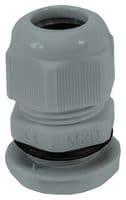 901-02026 NGM32-DGY - HELLERMANNTYTON - 901-02026 NGM32-DGY - Cable Gland, M32, 18 mm, 25 mm, Nylon 6.6 (Polyamide 6.6), Dark Grey, IP68