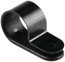 211-60002 H3P-PA66HS-BK - HELLERMANNTYTON - 211-60002 H3P-PA66HS-BK - Fastener, Screw Mount Cable Clamp, 6.5 mm, Nylon 6.6 (Polyamide 6.6), Black, 10 mm