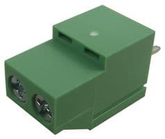 20.700M/2-P - IMO PRECISION CONTROLS - 20.700M/2-P - Wire-To-Board Terminal Block, 5 mm, 2 Ways, 24 AWG, 12 AWG, 2.5 mm², Screw