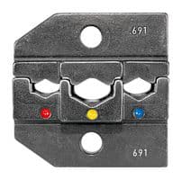 624 691 3 0 - RENNSTEIG - 624 691 3 0 - Crimp Tool Die, 0.5mm² to 6mm², 20-10AWG Insulated Terminals