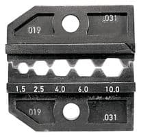624 031 3 0 - RENNSTEIG - 624 031 3 0 - Crimp Tool Die, 1.5mm² to 10mm², 16-8AWG Non-Insulated Terminals & Splices
