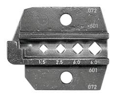 624 072 3 0 - RENNSTEIG - 624 072 3 0 - Crimp Tool Die, 1.5mm²  to 6mm², 16-10AWG Turned Contacts / Terminals