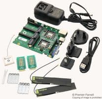 MANGOH-GREEN-STARTER-KIT - MANGOH IO - MANGOH-GREEN-STARTER-KIT - Development Kit, mangOH Green, ATmega32U4, CF3 Module, IoT Expansion Cards