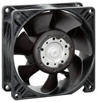 3258J/2H3PU - EBM-PAPST - 3258J/2H3PU - DC Axial Fan, 48 V, Square, 92 mm, 38.15 mm, Ball Bearing, 158 CFM