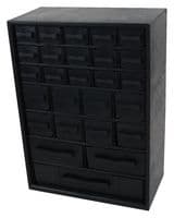 CPC-30026 - DURATOOL - CPC-30026 - Storage Cabinet, 26 Drawer, Plastic, 419.1mm x 304.8mm x 152.4mm