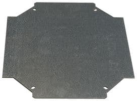 12846 - ABB - 12846 - Base Plate, Aluminium Plated, Metal, ABB 12814 IP65 Junction Box