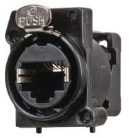 NE8FAV-C5 - NEUTRIK - NE8FAV-C5 - Modular Connector, RJ45 Jack, 1 x 1 (Port), 8P8C, Cat5e, Through Hole Mount