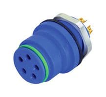 99-9136-60-12 - BINDER - 99-9136-60-12 - Circular Connector, Miniature Circular Connector, 720 Series, Flange Mount Plug, 12 Contacts