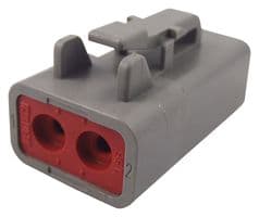 DTP06-2S - DEUTSCH - TE CONNECTIVITY - DTP06-2S - Automotive Connector Housing, IP68, DTP, Plug, 2 Ways, DTP Series Socket Contacts