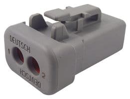 DTP06-2S-E003 - DEUTSCH - TE CONNECTIVITY - DTP06-2S-E003 - Automotive Connector Housing, IP68, DTP, Plug, 2 Ways, DTP Series Socket Contacts
