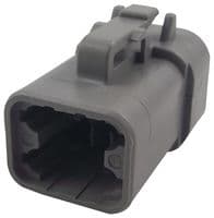 DTP06-4S-C015 - DEUTSCH - TE CONNECTIVITY - DTP06-4S-C015 - Automotive Connector Housing, IP68, DTP, Plug, 4 Ways, DTP Series Socket Contacts