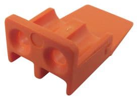 WP-2S - DEUTSCH - TE CONNECTIVITY - WP-2S - Connector Accessory, Orange, Wedge Lock, Deutsch DTP Series 2Pos Plug Connectors, DTP