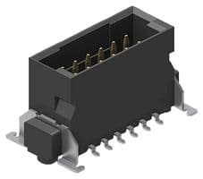 403-52012-51 - EPT - 403-52012-51 - Pin Header, Low Profile, Board-to-Board, 1.27 mm, 2 Rows, 12 Contacts, Surface Mount Straight