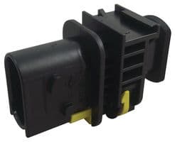 1-1670730-1 - TE CONNECTIVITY - 1-1670730-1 - Automotive Connector Housing, MCP, Plug, 3 Ways, AMP MCP Series Pin Contacts