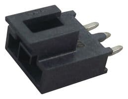 105309-1203 - MOLEX / PARTNER STOCK - 105309-1203 - Pin Header, Shrouded, Wire-to-Board, 2.5 mm, 1 Rows, 3 Contacts, Through Hole Straight