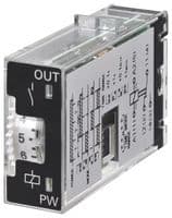 H3RN-2-B  DC12 - OMRON INDUSTRIAL AUTOMATION - H3RN-2-B  DC12 - Analogue Timer, H3RN, Multifunction, 4 Ranges, 0.1 s, 10 min, Solid State