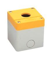 CCS03YW01 - CAMDENBOSS - CCS03YW01 - ENCLOSURE, 1 BUTTON, ABS, IP65, YELLOW