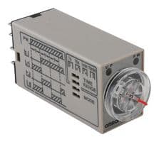 H3YN-4  DC24 - OMRON INDUSTRIAL AUTOMATION - H3YN-4  DC24 - Analogue Timer, H3YN, Multifunction, 4 Ranges, 0.1 s, 10 min, Solid State