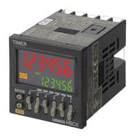 H5CX-A-N OMI - OMRON INDUSTRIAL AUTOMATION - H5CX-A-N OMI - Panel Mount Timer, 100 VAC, 240 VAC, 0.001 s, 9999 h, 45 mm, 45 mm