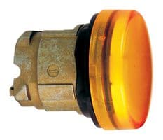 ZB4BV053S - SCHNEIDER ELECTRIC - ZB4BV053S - Pilot Light Head, Harmony XB4, 22mm, Orange, Round, Metal