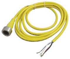 120079-0187 - MOLEX - 120079-0187 - Sensor Cable, BRAD, 90° Ultra-Lock Plug, Free End, 4 Positions, 2 m, 6.56 ft