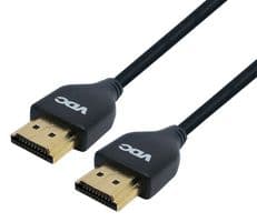 104-080-035 - VDC - 104-080-035 - Audio / Video Cable Assembly, High Speed 4K, HDMI Plug, HDMI Plug, 1.15 ft, 350 mm, Black
