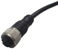 2TLA020056R1000 - ABB - JOKAB - 2TLA020056R1000 - Sensor Cable, Black, M12 Receptacle, Free End, 5 Positions, 10 m, 33 ft