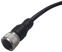 2TLA020056R1400 - ABB - JOKAB - 2TLA020056R1400 - Sensor Cable, Black, M12 Receptacle, Free End, 5 Positions, 20 m, 66 ft