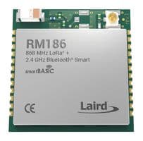 RM186-SM-01 - EZURIO - RM186-SM-01 - LoRa + Bluetooth® Module, LPWAN EIoT Applications, 863 to 870Mhz, 50KBPS