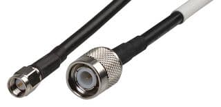 ASMZG1000A058L13 - SIRETTA - ASMZG1000A058L13 - RF / Coaxial Cable Assembly, 33 ft, 10 m, RG58, TNC Plug, SMA Straight Plug, 50 ohm