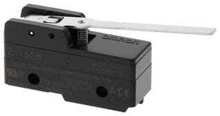 Z-15GW OMI - OMRON INDUSTRIAL AUTOMATION - Z-15GW OMI - Microswitch, Precision, Standard, Hinge Lever, SPDT, Quick Connect, Solder, 15 A, 14 VDC
