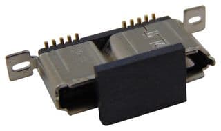 897-10-010-00-300002 - MILL-MAX - 897-10-010-00-300002 - USB Connector, Micro USB Type B, USB 3.0, Receptacle, 10 Ways, Surface Mount, Vertical