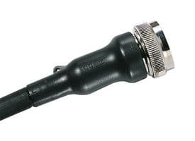 401-56019 156-42-GW24-PO-X-BK - HELLERMANNTYTON - 401-56019 156-42-GW24-PO-X-BK - Heat Shrink Boot, Straight, 1.42 ", 36 mm, Black, 3.15 ", 80 mm